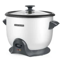 Arrocera B+D 10 Tazas Black+Decker Blanca