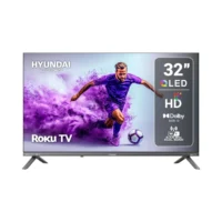 Televisor Hyundai QLED 32 pulgadas HD Roku TV HYLED3258QR
