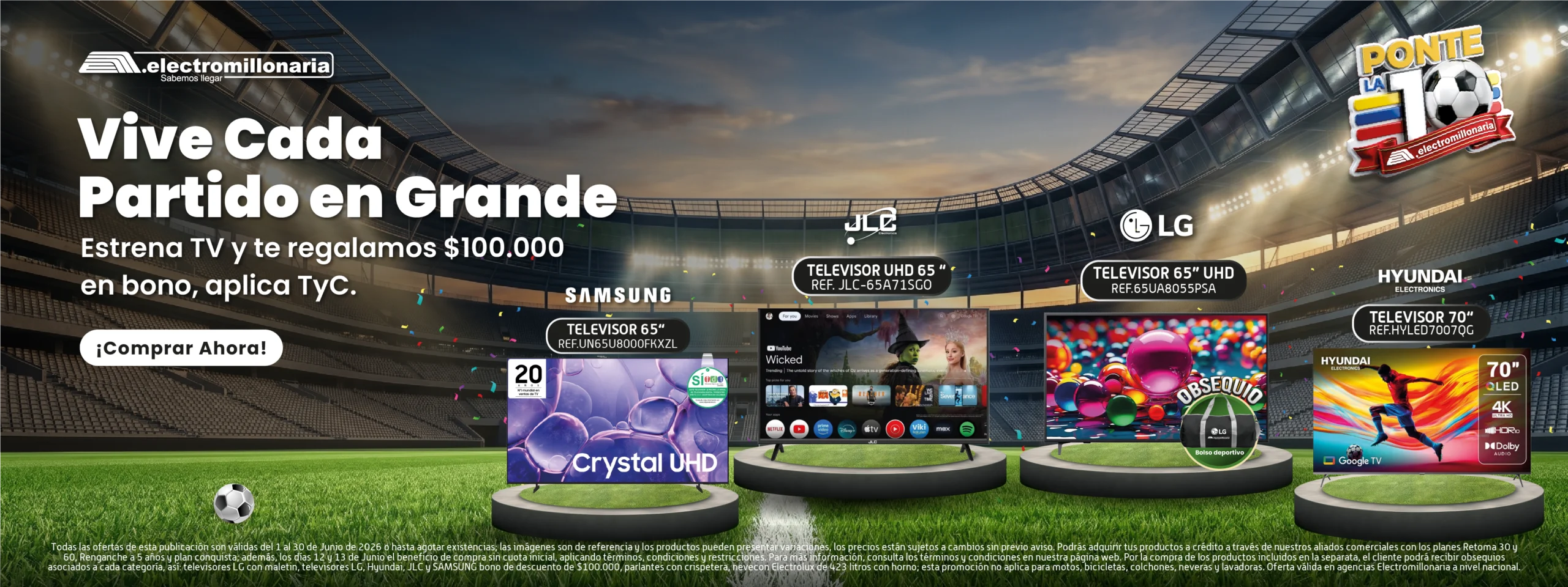 Vive el mundial, Sorprende con tecnología que acompaña cada momento