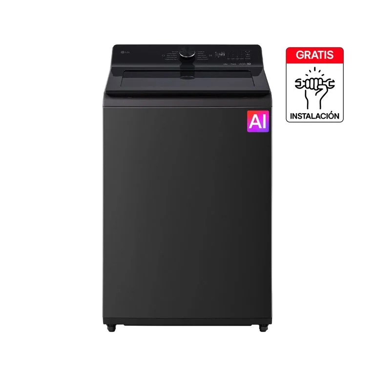 Lavadora LG Carga Superior 20 Kg TurboDrum Con Inteligencia Artificial WT20NBTX6T