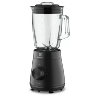 Licuadora Electrolux 1,5L 400W Jarra de Vidrio y Tecnologia TruFlow Negra EBS20