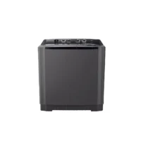 Lavadora LG Doble Tina 15Kg Negro Roller Jet Punch+3
