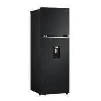 Nevera LG Congelador Superior 334L Negro Mate DoorCooling