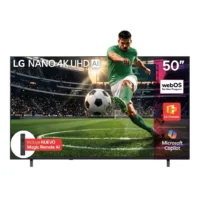 TV LG 50" NANO 4K UHD Smart TV con IA incluye AI Magic Remote 50NU855BPSA