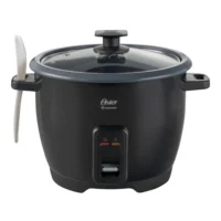 Oster Arrocera 10 Tazas de Capacidad con Función Mantener Caliente Recubrimiento DiamondForce CKSTRCB10DFBLK