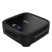 Oster Sandwichera Compacta con Platos Hondos Incluye Botón de Apagado Negro CKSTSM400