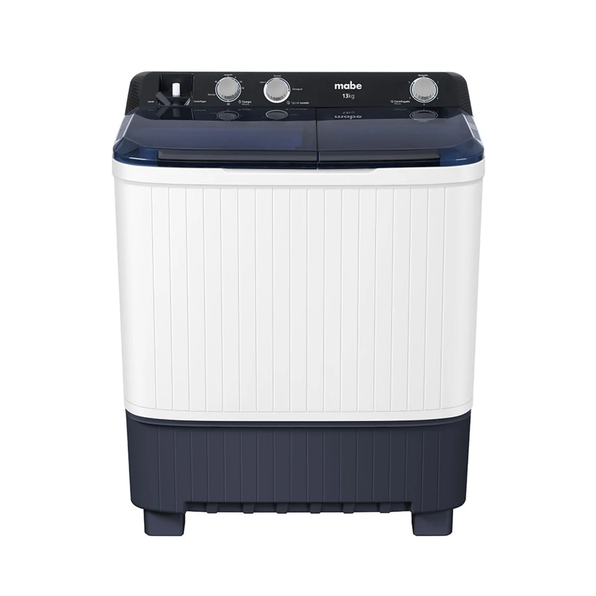 Lavadora Semiautomática Propela 13 Kg Blanca Mabe LMD3123HBAB0