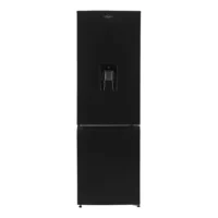 Nevera Haceb Bottom Mount 314 litros con dispensador de agua Inox negra